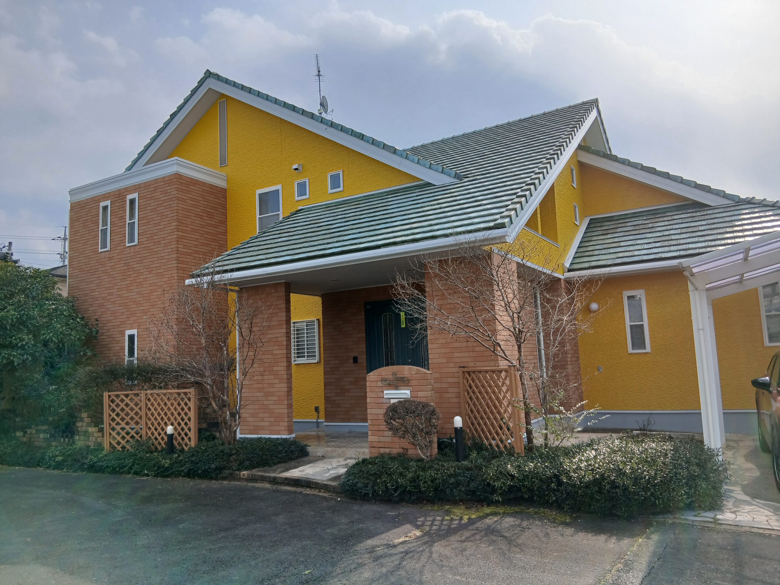 津山市S様邸　外壁塗装